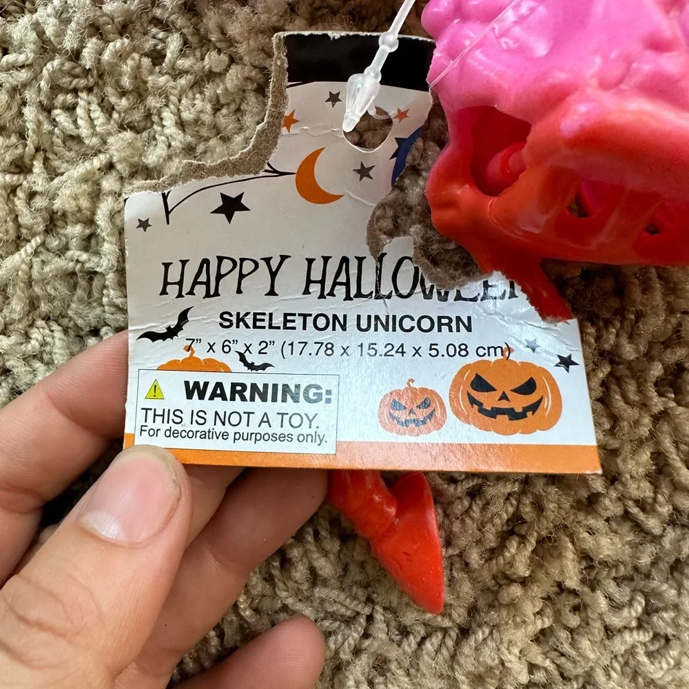 New Halloween Whimsigoth skeleton uniocorn 🦄